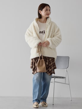 kana¨̮*さん（レディース・160cm）の冬コーディネート