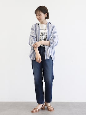 kana¨̮*さん（レディース・161cm）の夏コーディネート