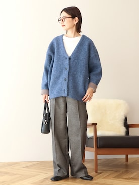 「アイテム（Tシャツ/カットソー）」を使った、kana¨̮*さん（レディース・160cm）の冬コーディネート