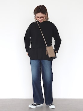 kana¨̮*さん（レディース・161cm）の冬コーディネート