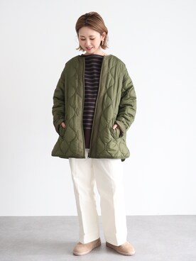「AMERICAN HOLIC（アメリカンホリック）のアイテム（その他アウター）」を使った、kana¨̮*さん（レディース・161cm）の秋コーディネート