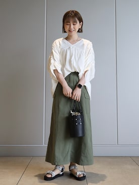 kana¨̮*さん（レディース・161cm）の夏コーディネート