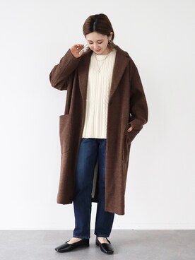 kana¨̮*さん（レディース・161cm）の冬コーディネート