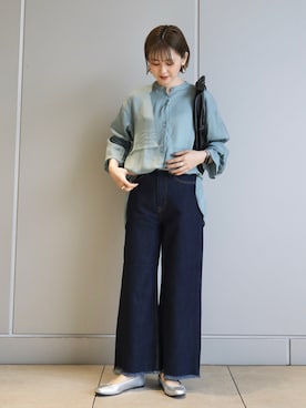 「ごきげんウィーク」｜「アイテム（パンプス）」を使った、kana¨̮*さん（レディース・161cm）の春コーディネート