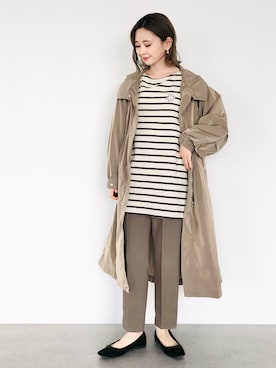 「AMERICAN HOLIC（アメリカンホリック）のアイテム（その他アウター）」を使った、kana¨̮*さん（レディース・161cm）の秋コーディネート