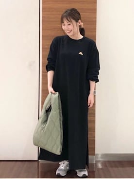 「KELTY（ケルティ）のアイテム」を使った、coen むなかたさん（レディース・150cm）の秋コーディネート