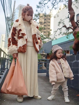 maikoさん（レディース・161cm）の冬コーディネート