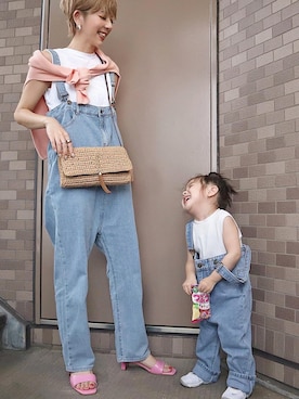 「こども ビームス（コドモビームス）のアイテム」を使った、maikoさん（レディース・161cm）の夏コーディネート