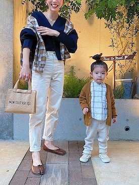 「キャップ女子」｜maikoさん（レディース・161cm）の秋コーディネート