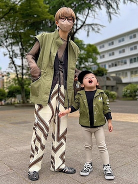 maikoさん（レディース・161cm）の夏コーディネート