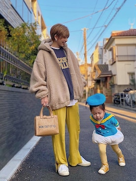 「Java（ジャバ）のアイテム」を使った、maikoさん（レディース・161cm）の冬コーディネート