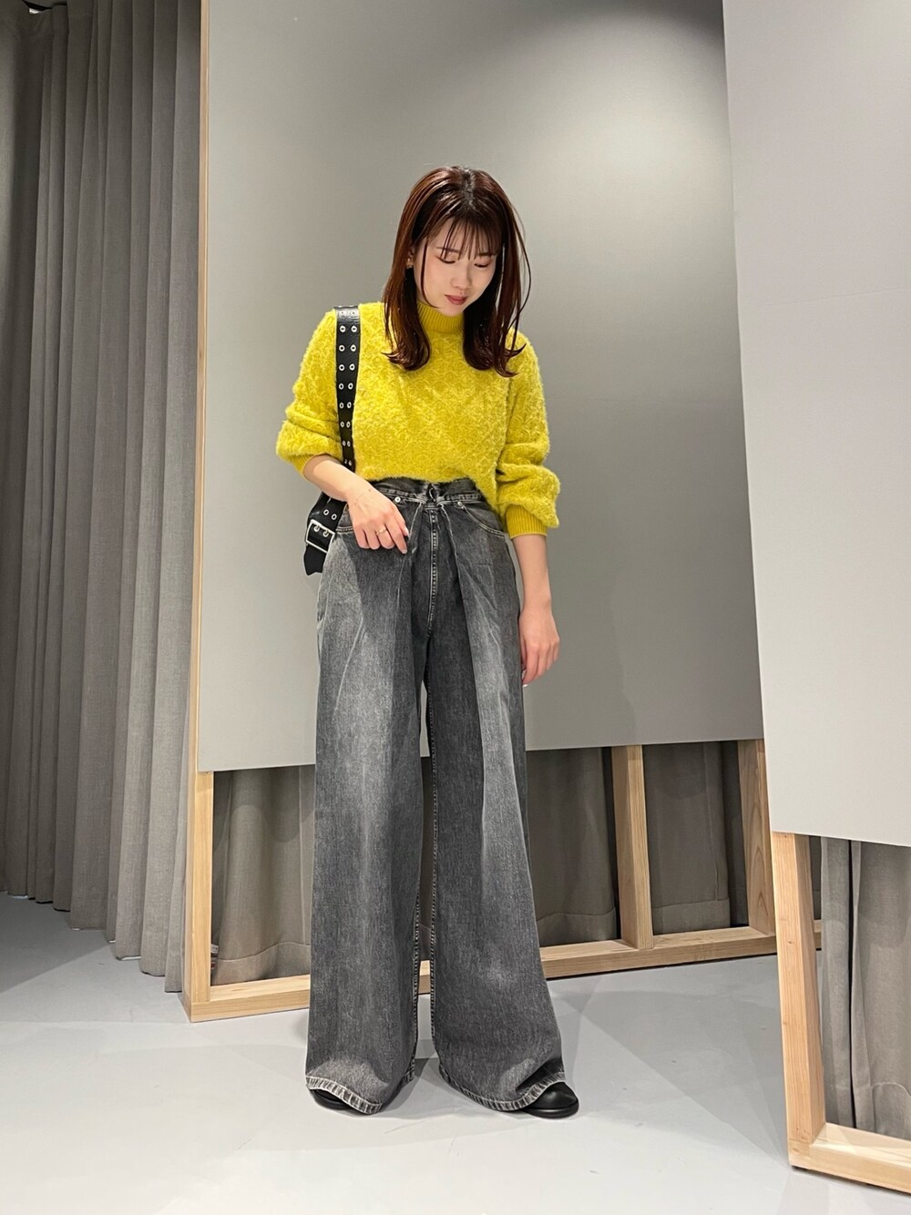 JOHN LAWRENCE SULLIVAN ダークデニム ラップパンツ JOHN LAWRENCE SULLIVAN ダークデニム ラップパンツ パンツ