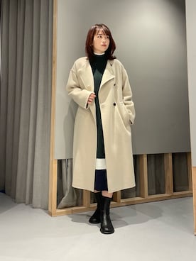 「quartierglam」｜misakiさん（レディース・157cm）の冬コーディネート