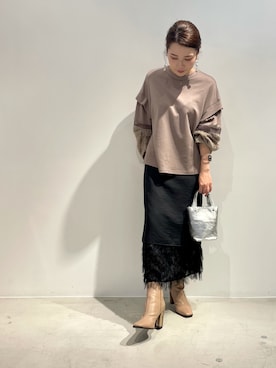 misakiさん（レディース・156cm）の秋コーディネート