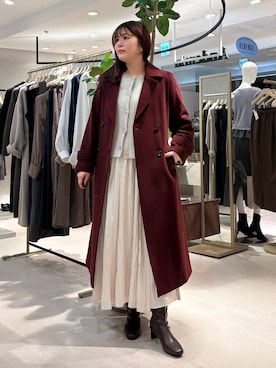 「Andemiu（アンデミュウ）のアイテム」を使った、andemiu_mayaさん（レディース・165cm）の秋コーディネート