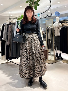 「Andemiu（アンデミュウ）のアイテム」を使った、andemiu_mayaさん（レディース・165cm）の秋コーディネート