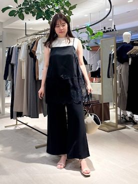 「Andemiu（アンデミュウ）のアイテム」を使った、andemiu_mayaさん（レディース・165cm）の夏コーディネート