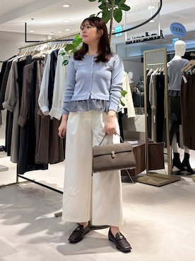 「Andemiu（アンデミュウ）のアイテム」を使った、andemiu_mayaさん（レディース・165cm）の秋コーディネート