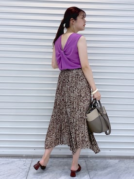 andemiu_mayaさん（レディース・165cm）の夏コーディネート