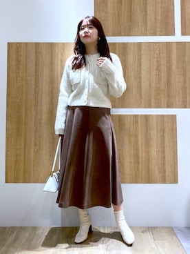 andemiu_mayaさん（レディース・165cm）の冬コーディネート