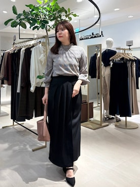 「Andemiu（アンデミュウ）のアイテム」を使った、andemiu_mayaさん（レディース・165cm）の夏コーディネート