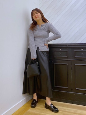 「Andemiu」｜「アイテム（アンサンブル）」を使った、andemiu_mayaさん（レディース・165cm）の秋コーディネート