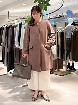 「Andemiu（アンデミュウ）のアイテム」を使った、andemiu_mayaさん（レディース・165cm）の秋コーディネート