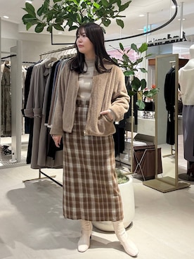 andemiu_mayaさん（レディース・165cm）の冬コーディネート