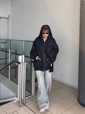 「アイテム（スマホグッズ）」を使った、MIKUさん（レディース・159cm・20代）の秋コーディネート