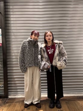 「アイテム（スウェットパンツ）」を使った、MIKUさん（レディース・159cm・20代）の秋コーディネート