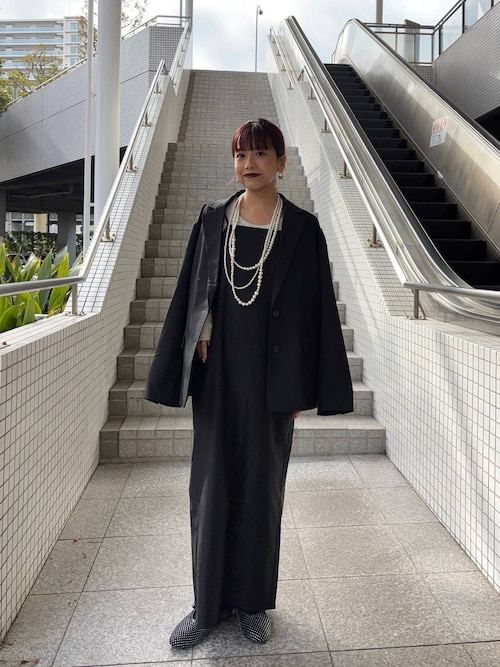 よしはらさん企画】BNHR Sheer Long One-Piece/643522（ワンピース