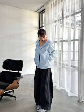「アイテム（シューズ）」を使った、MIKUさん（レディース・159cm・20代）の夏コーディネート