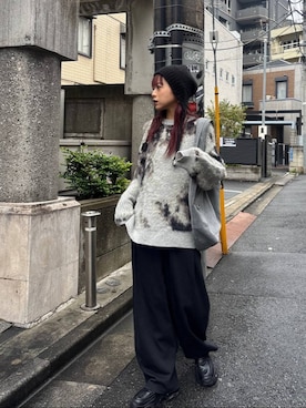 「アイテム（スウェットパンツ）」を使った、MIKUさん（レディース・159cm・20代）の秋コーディネート