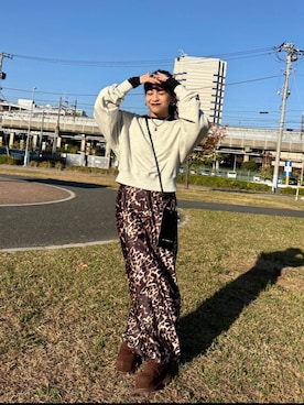 「アイテム（スマホグッズ）」を使った、MIKUさん（レディース・159cm・20代）の秋コーディネート