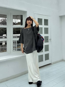 MIKUさん（レディース・159cm）の春コーディネート