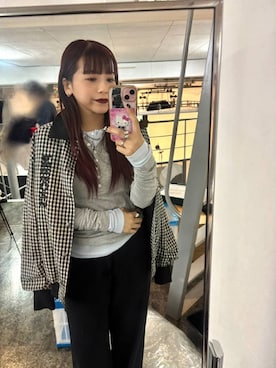 「JEANASIS（ジーナシス）のアイテム」を使った、MIKUさん（レディース・159cm）の春コーディネート