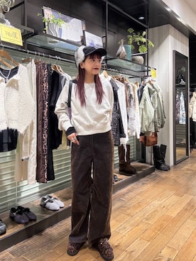 「アイテム（リング）」を使った、MIKUさん（レディース・159cm・20代）の冬コーディネート