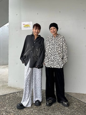 「アイテム（スマホグッズ）」を使った、MIKUさん（レディース・159cm）の秋コーディネート