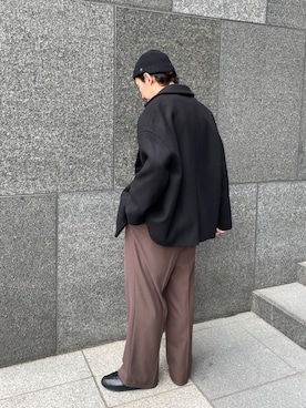 「クラネオム」｜タシロさん（メンズ・175cm）の冬コーディネート