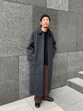 「クラネオム」｜タシロさん（メンズ・175cm）の冬コーディネート