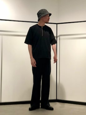 「Lui's（ルイス）のアイテム（ブーツ）」を使った、タシロさん（メンズ・175cm）の夏コーディネート