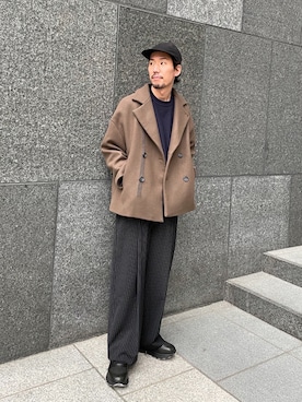 「クラネオム」｜タシロさん（メンズ・175cm）の冬コーディネート