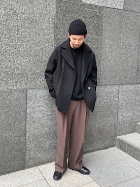 「クラネオム」｜タシロさん（メンズ・175cm）の冬コーディネート