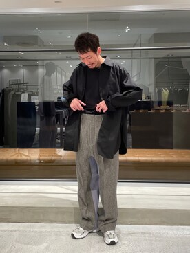 「シンヤコズカ」｜タシロさん（メンズ・175cm）の夏コーディネート