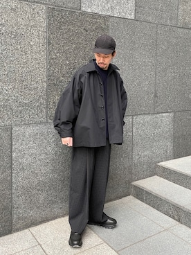 「クラネオム」｜タシロさん（メンズ・175cm）の冬コーディネート