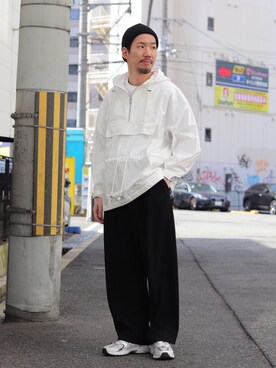 「クルニ」｜タシロさん（メンズ・175cm）の春コーディネート