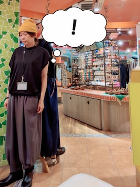 「アイテム（レインシューズ）」を使った、merrow さん（レディース・159cm）の秋コーディネート