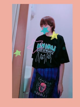「AMERICAN HOLIC（アメリカンホリック）のアイテム」を使った、merrow さん（レディース・159cm）の夏コーディネート
