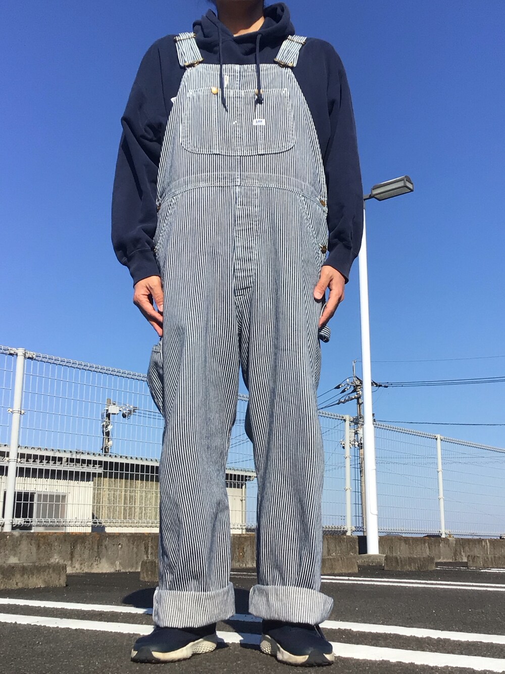 コモズ　RRL ヒッコリー　オーバーオール コモズ RRL ヒッコリー オーバーオール コモズ RRL ヒッコリー