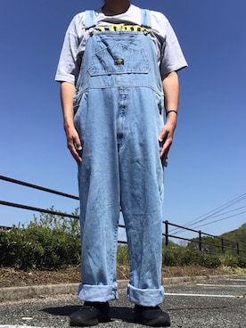 「OSHKOSH（オシュコシュ）のアイテム」を使った、ks111さん（メンズ・169cm）の春コーディネート